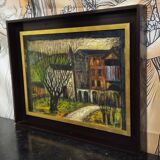 Lucien verdi title: the sage – val d'hérens (switzerland) oil on panel