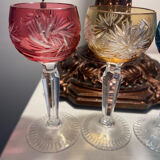 Verres à liqueur en cristal