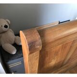 Ancient walnut roller bed