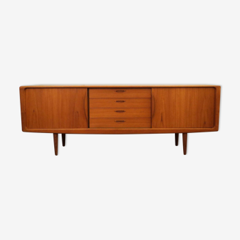 H W Klein Sideboard with Sliding Doors, 245 cm long, 1960s