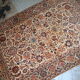 Former carpet Persian Kashaan done hand 125cm x 192cm 1910 s