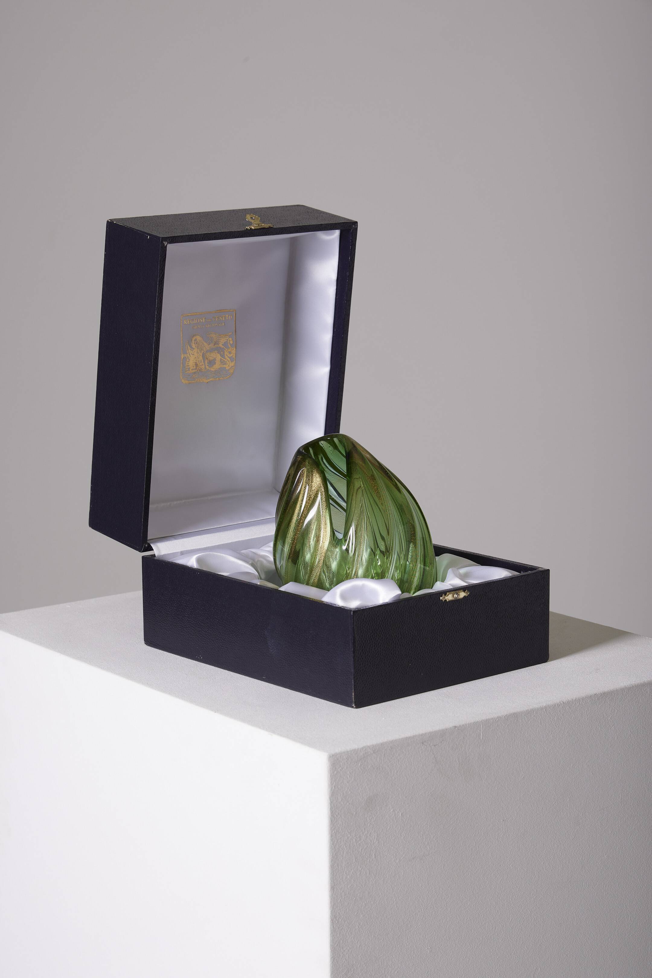 Murano blown glass vase by Archimede Seguso
