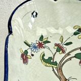 Antique hollow dish Gien cornucopia 1875/1935