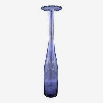 Bubble glass vase