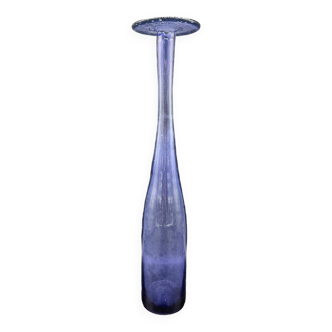 Bubble glass vase