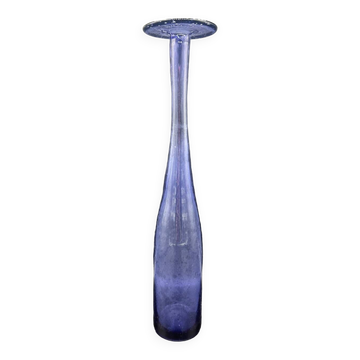 Bubble glass vase