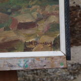 Table Bretagne Guilvinec, signed