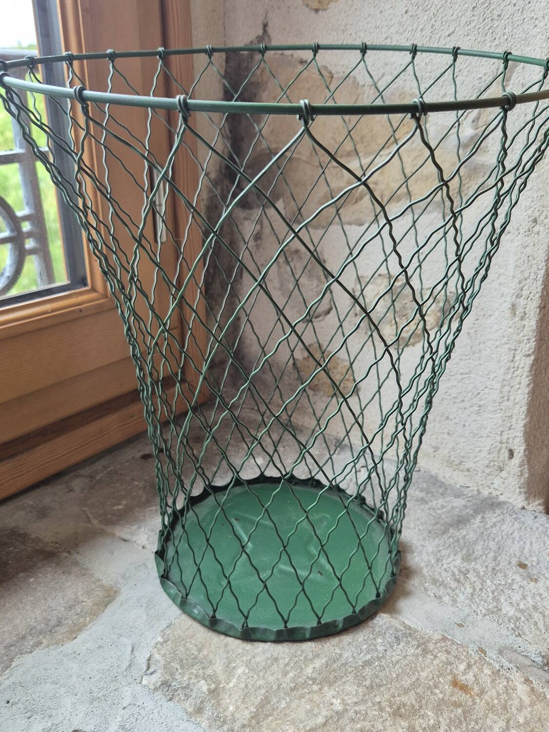 Vintage waste paper basket