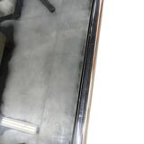 vintage chrome table with smoked glass