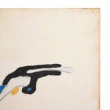 Ansgar Elde, Il Bostrico, 1980s, Monotype on Aquatint