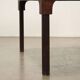 Vintage coffee table in veneered exotic wood, Italian design, 1960s.