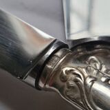 12 soh silver plated table knives