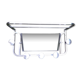 Mirror hook 5 heads in aluminum