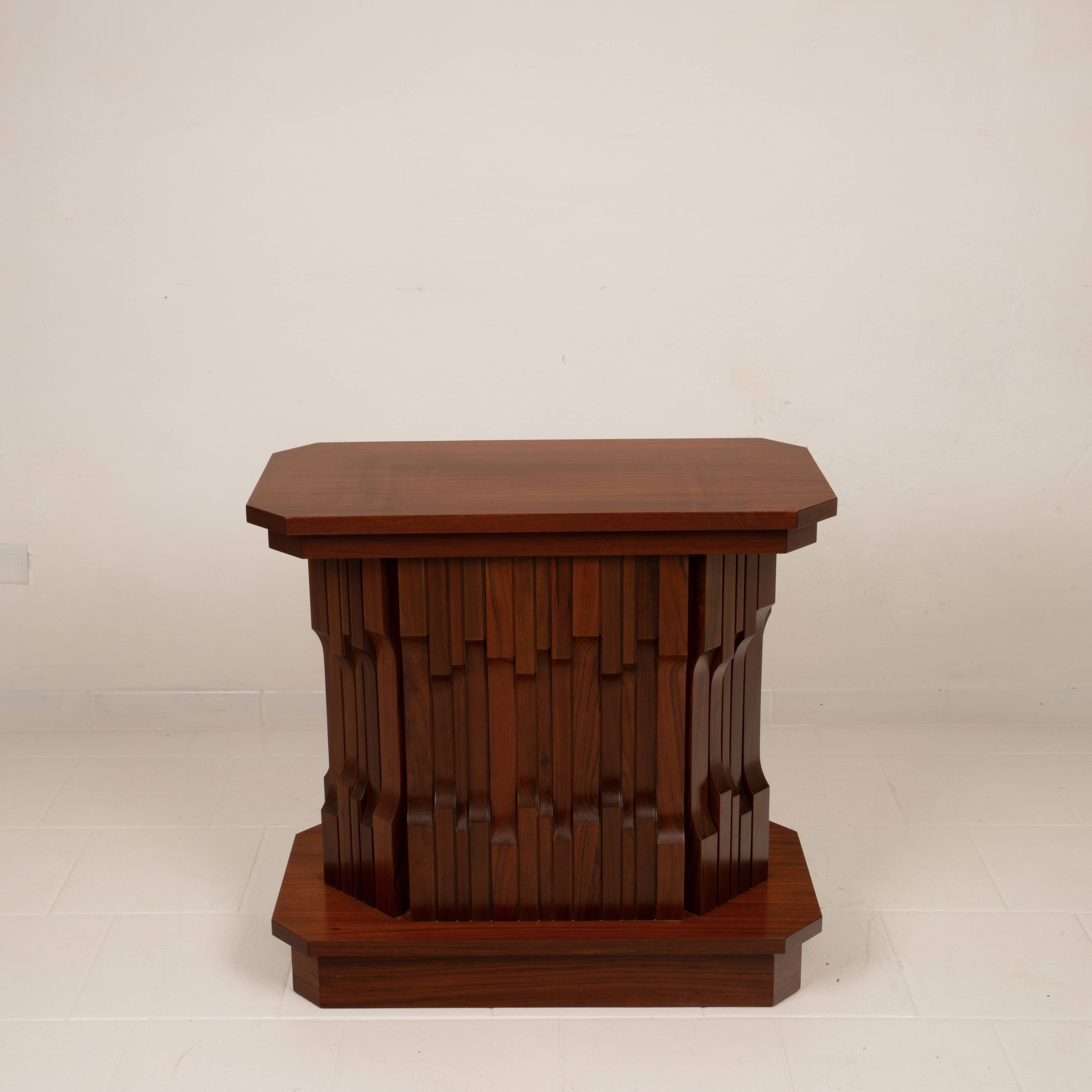 Sculptural multifunctional “Norman” base by Luciano Frigerio — Unique piece