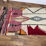 Handwoven colored wool apis boujad 150/250cm