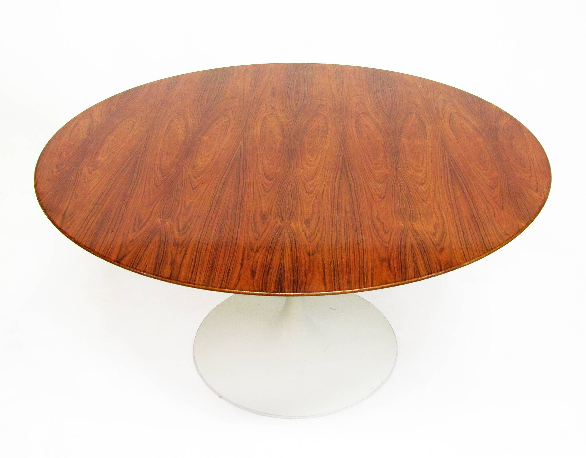 1970s Space-Age Tulip Dining Table & Six Chairs Set by Eero Saarinen for Knoll