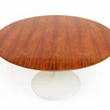 Ensemble de table à manger et six chaises Space-Age Tulip des années 1970 par Eero Saarinen pour Knoll