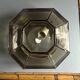 Italian ceiling light smoked glass Space Age