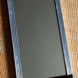 Vintage wood metal mirror top handles