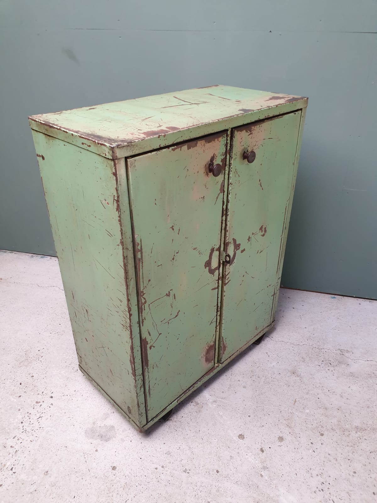 Armoire en acier vert d'armoire industrielle d'usine