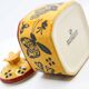 Tropical earthenware box by Gallo Design Villeroy and Boch Group like a sugar bowl