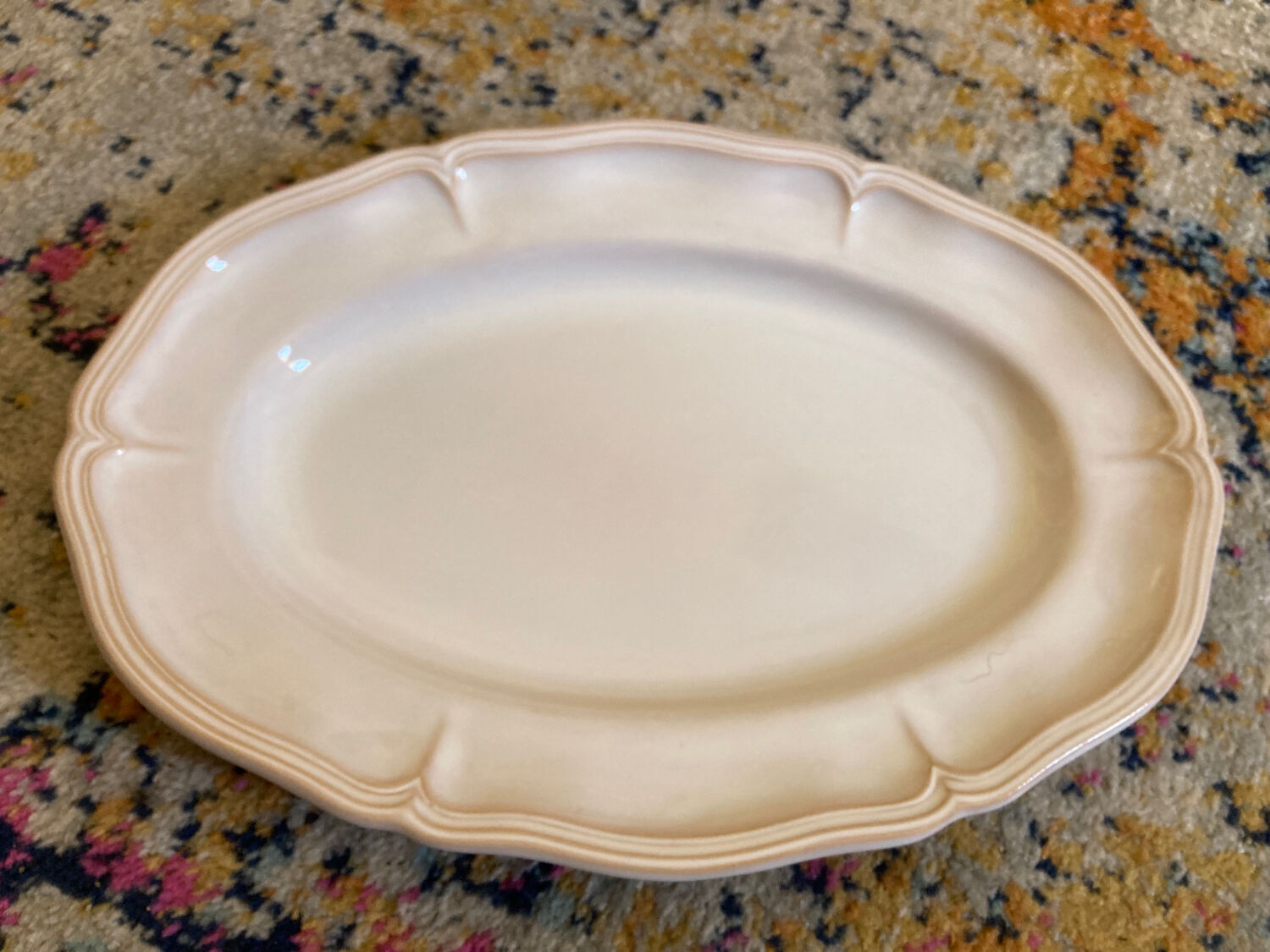 Gien oval dish, Motton creation