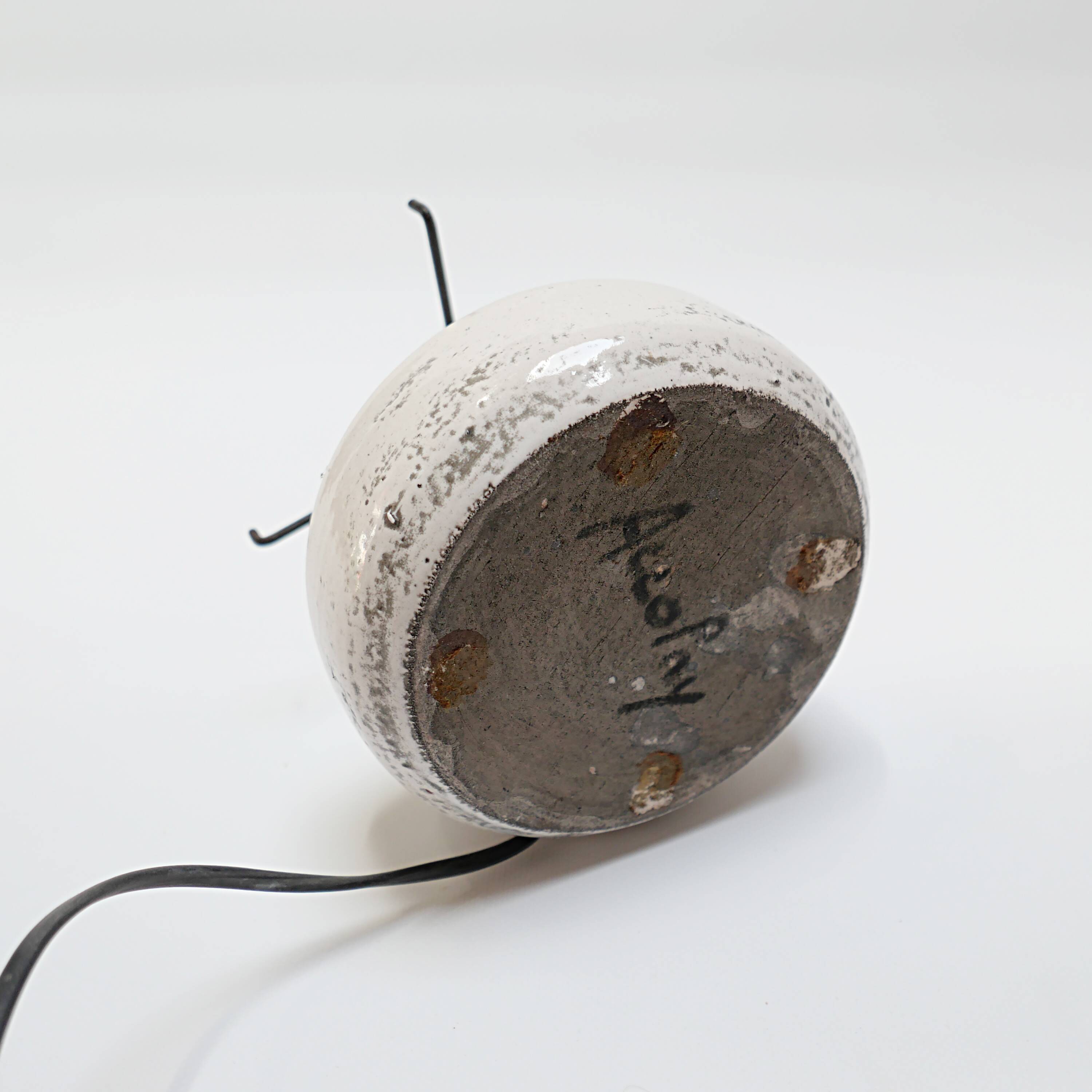 Vintage lamp from the 70s, design 1970s, ACCOLAY ceramic, resin, fiberglass