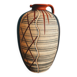 Vase en terre cuite allemande