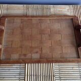 Plateau en bois tressé