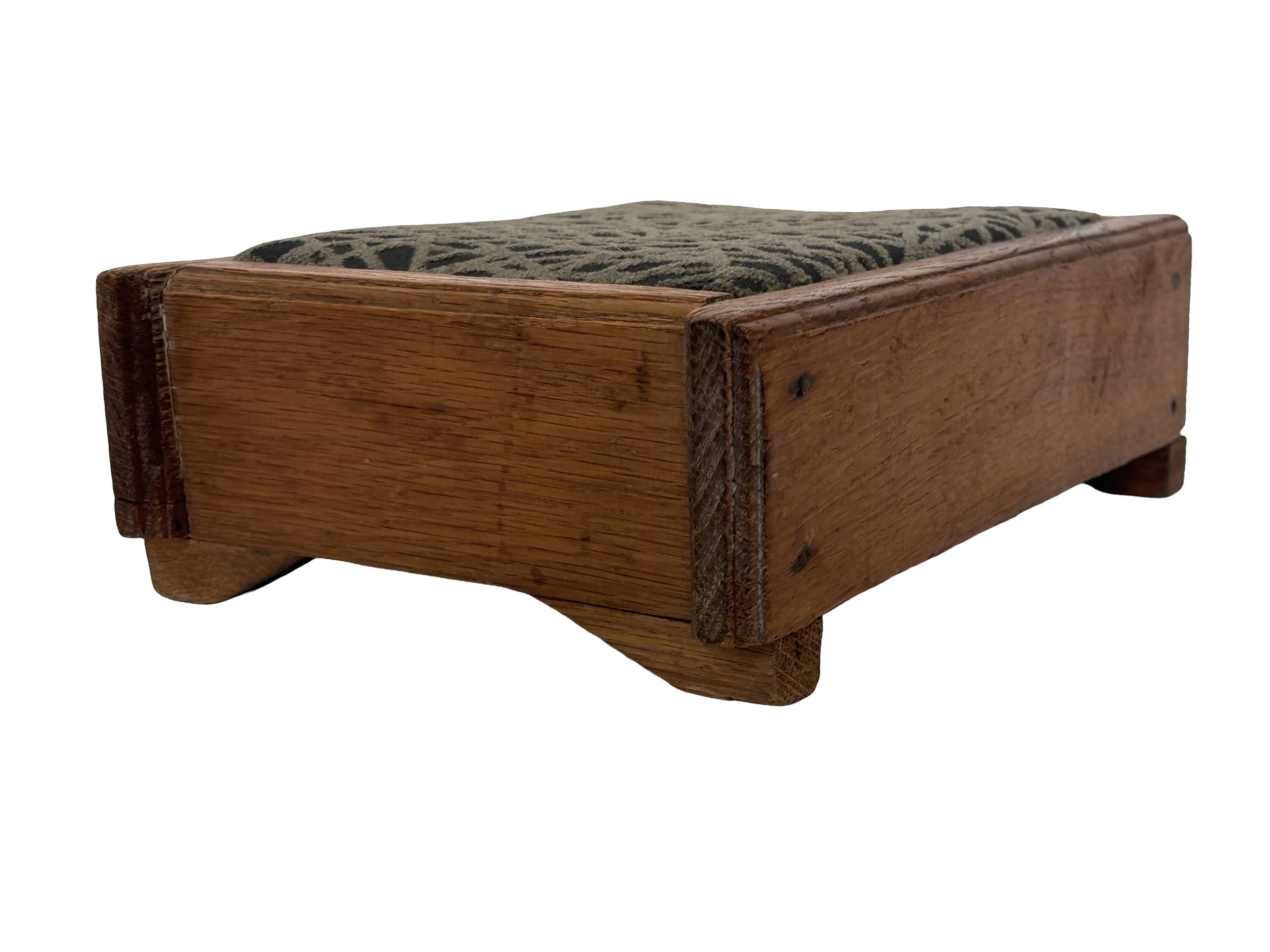 Art Deco footstool foot rest minimalist 30's design