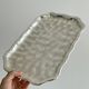 Rectangular metal tray