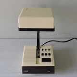 Foldable vintage alarm clock lamp Gracia 70s