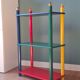 Memphis style pencil shelf
