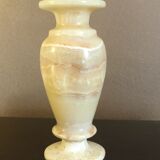 White marble vase