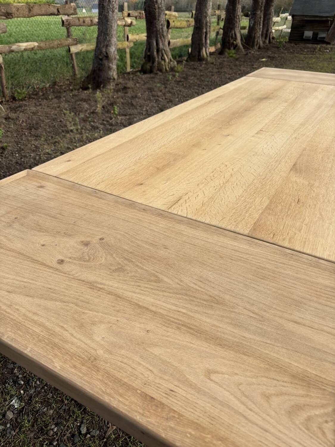 Beautiful solid oak farmhouse table