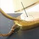 Bauhaus / Modernist lamp brass/bakelite & opaline Mid Century 1940-50
