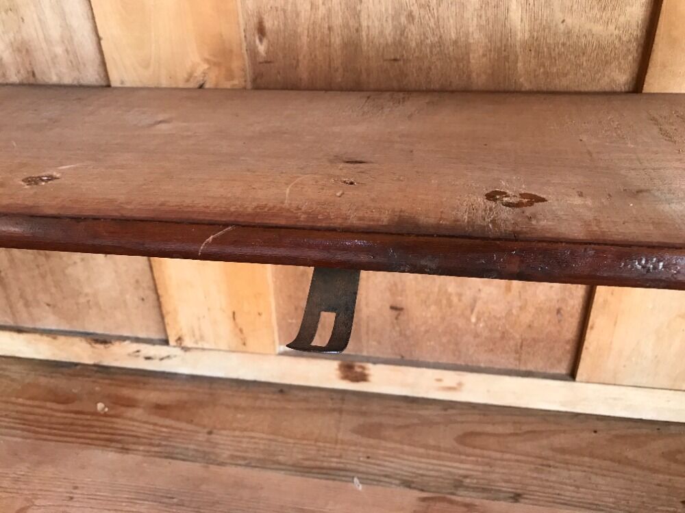 Placard de campagne vaisselier meuble haut vitré