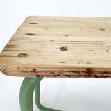 Vintage industrial console table or side table, czechoslovakia