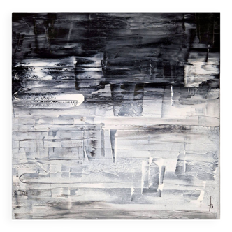 Abstract painting table