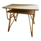 Vintage desk in rattan and bamboo from the 50s/60s.