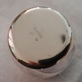 Timbale Ercuis Silver Metal Shell