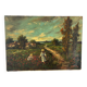 Paysage italien signé