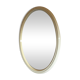 Tiger vintage oval mirror