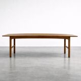 Vintage Mid-Century Swedish Modern Teak Frisco Coffee Table by F. Ohlsson