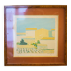 superb lithograph by Roger Muhl Landscape II signed and framed