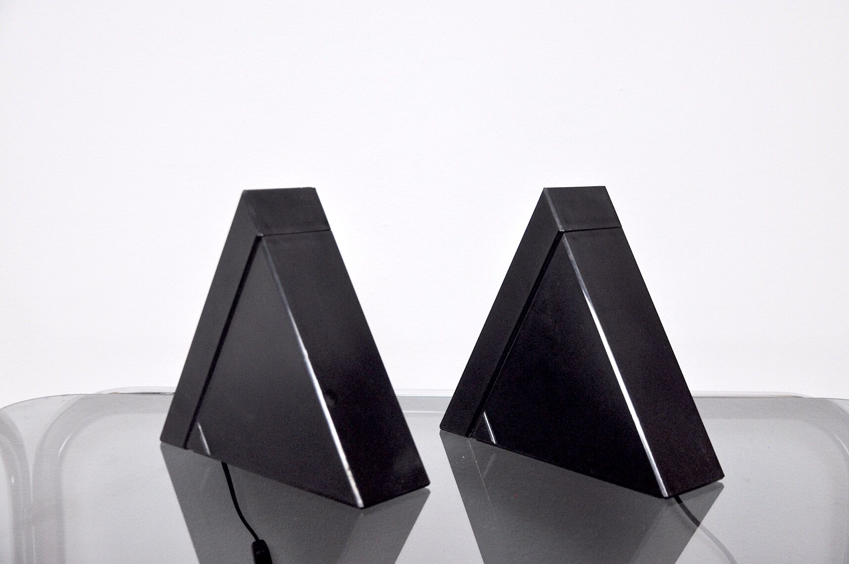 Paire de lampes Delta de Mario Bertorelle, 1970