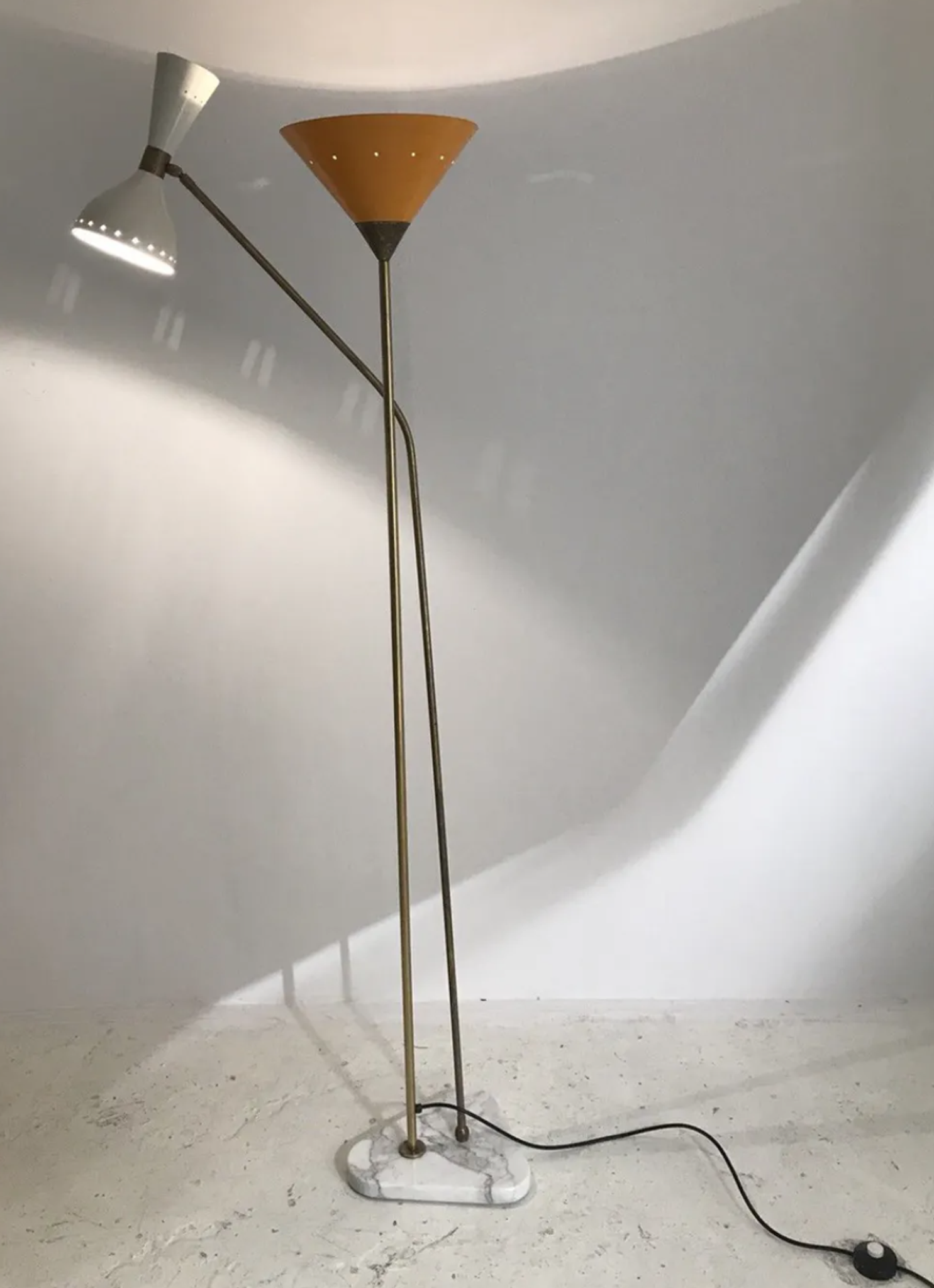 Italian lamppost in the style of the 50s