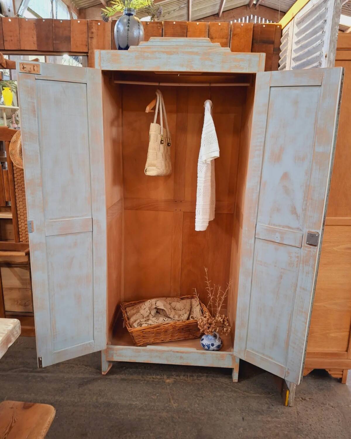 Vintage Parisian wardrobe