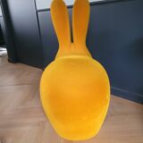 Rabbit chair by Stefano Giovannoni - Large velvet model