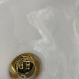 Pink opaline pendant light